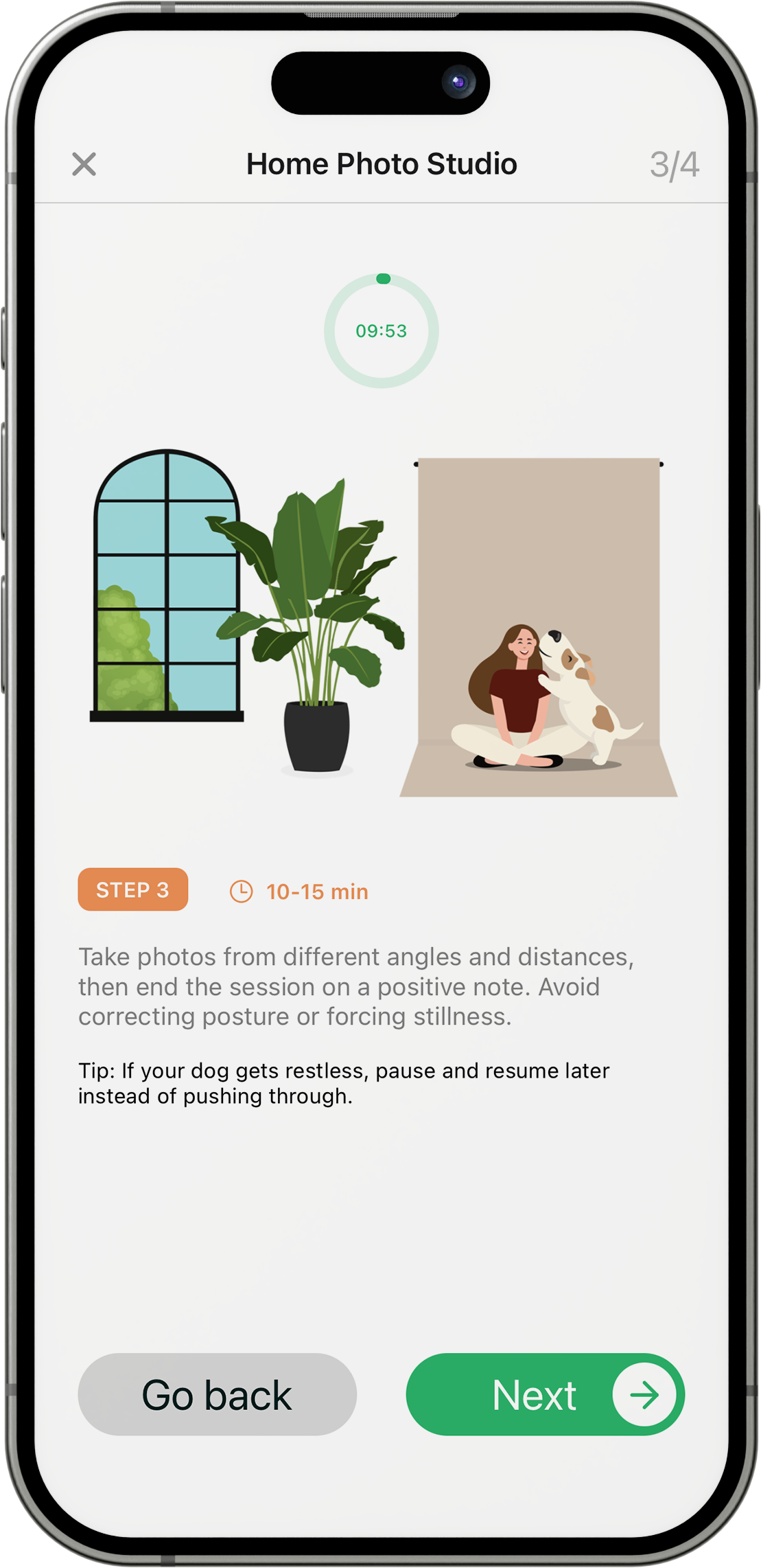 Step 3 app screenshot